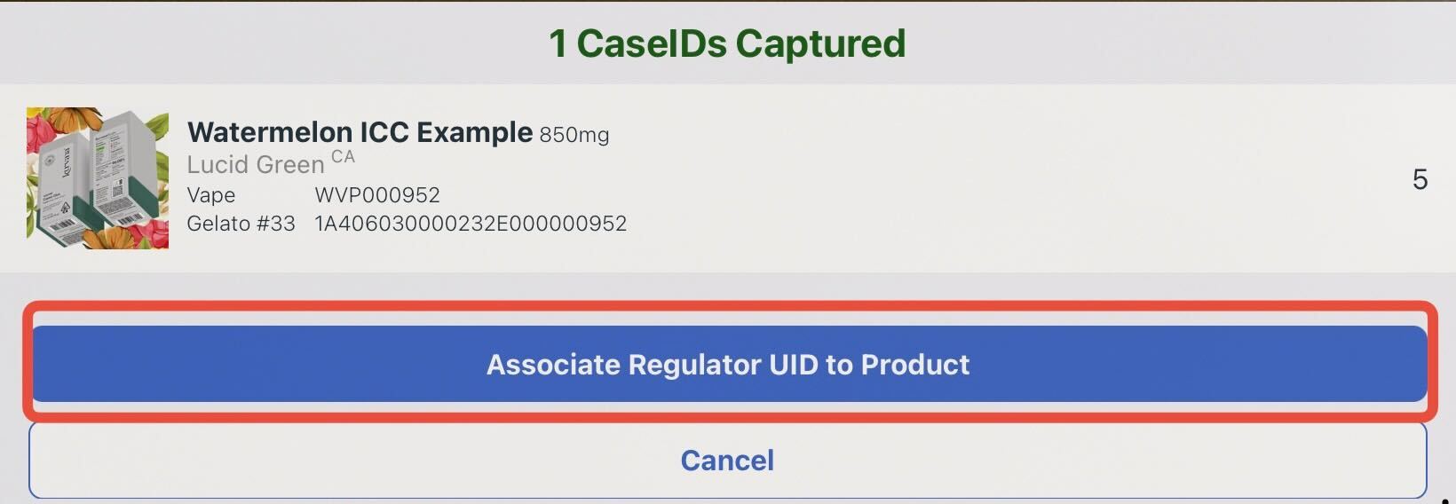 Associate regulator uid to product.jpg